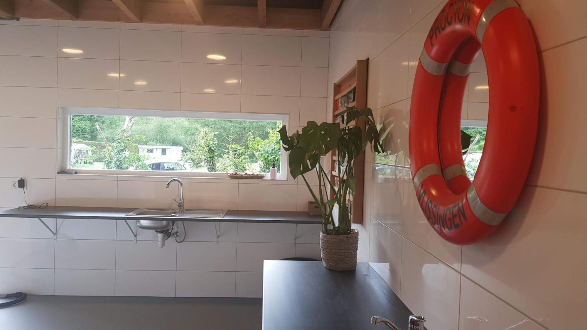 Basic Ingerichte Vouwwagen Op Camping Westenenk, Wijster Extérieur photo